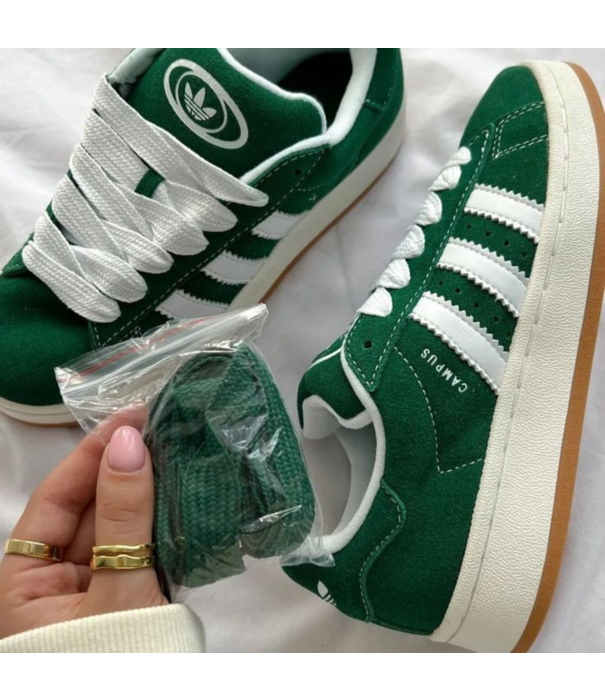 Adidas adidas Campus 00s Dark Green White/  IH7492 - SneakerMood