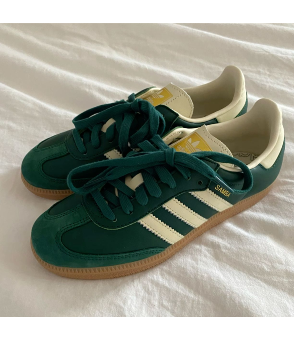 Adidas Samba OG Collegiate Green Cream White (W)/ IE0872 - SneakerMood ...