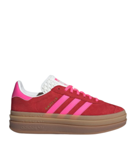 Adidas Gazelle Bold "Collegiate Red / Lucid Pink"