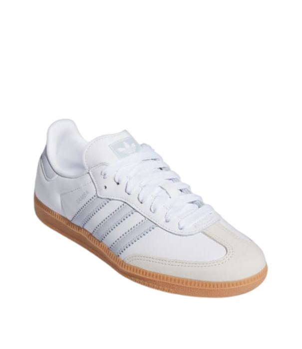 Adidas Adidas Samba OG White Halo Blue Gum /  IE0877 - SneakerMood