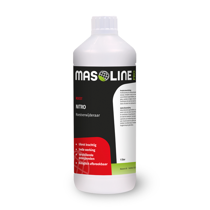 JENOLITE Convertisseur de Rouille Liquide en Spray avec Distributeur 500ml Trait