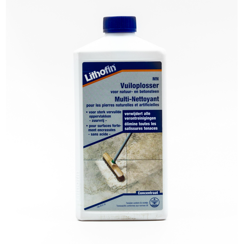 Lithofin Lithofin Vuiloplosser - 1 liter (20 m²) Lithofin Lithofin Vuiloplosser - 1 liter (20 m²)