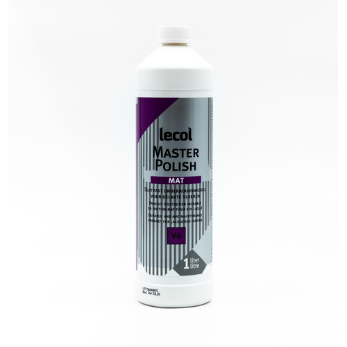 Lecol Lecol gelakte vloeren bescherming Master Polish V6 - 1 liter (30 m²) Lecol Lecol gelakte vloeren bescherming Master Polish V6 - 1 liter (30 m²)