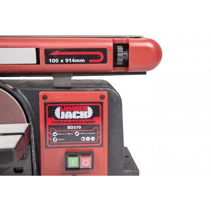 Lumberjack  Band- en Schijfschuurmachine - BD370