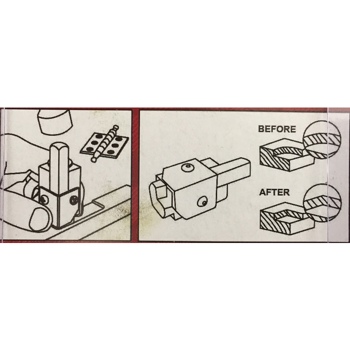 Lumberjack CC70 Corner Chisel 70mm Edge Cutting Squaring Hand Tool