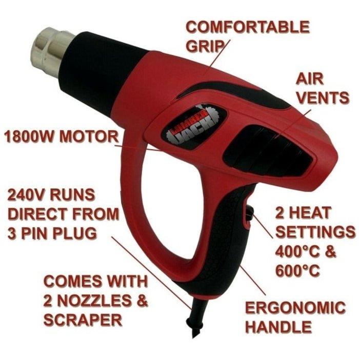 Lumberjack HG1800 Heteluchtpistool