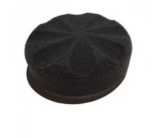 AC Delco Polishing pad foam, 76 mm, black, 2 pcs