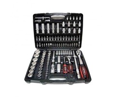 Weber Tools 108 pcs Socket set 1/4 "and 1/2" - WT-8108