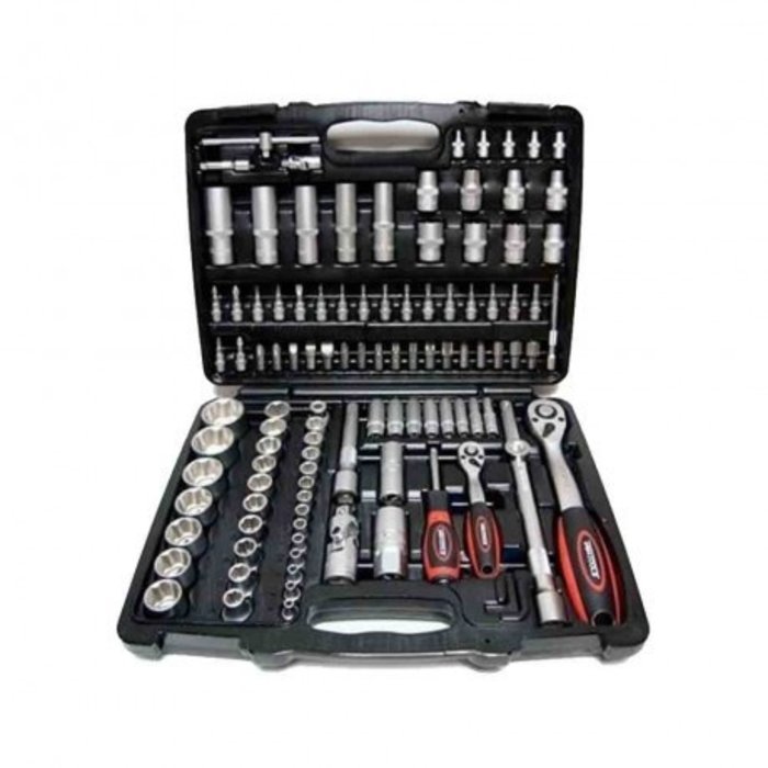Weber Tools 108 pcs Socket set 1/4 "and 1/2" - WT-8108