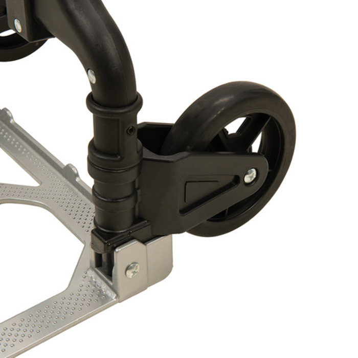 Merkloos Aluminium steekwagen - opklapbaar