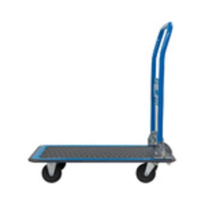 Foldable platform trailer