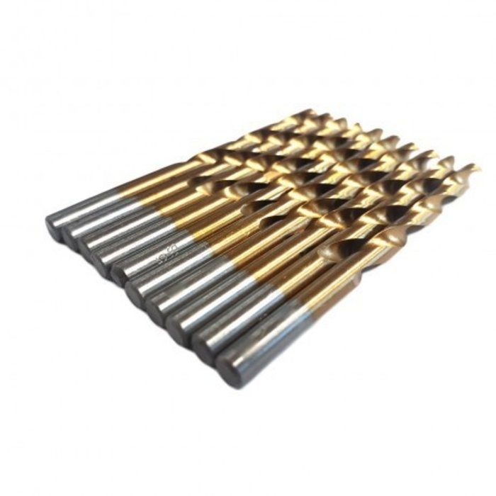 Weber Tools HSS TiN metal drills per size 1 - 13mm