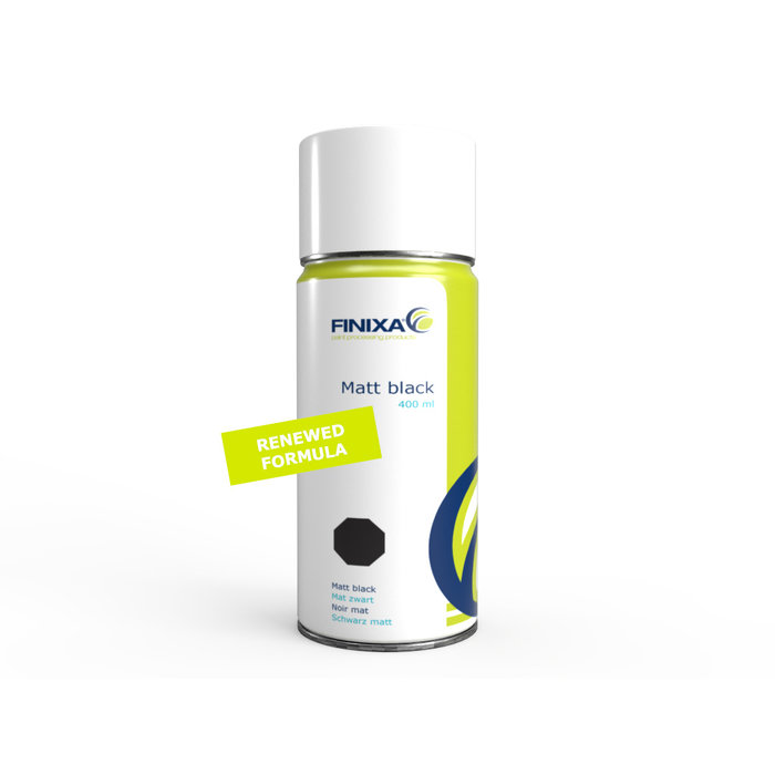 Finixa mat zwarte verf - TSP910 - 400ml