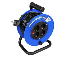 VB Kabelhaspel 15 meter 4V 3x1,0mm² + RA - 41058