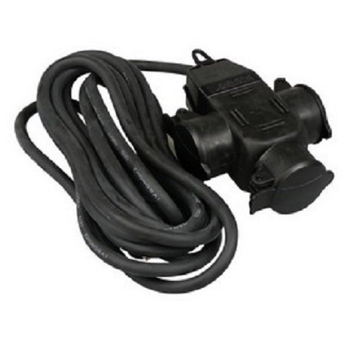 VB Verlengblok 3V + RA  10m - 61140