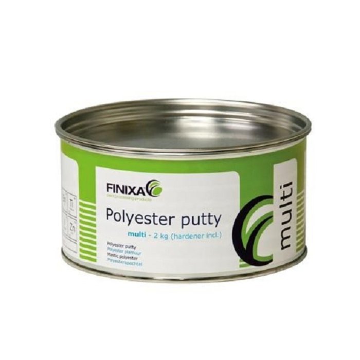 Finixa Polyester plamuur + verharder MULTI 2 kg