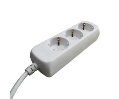 VB table socket - 41136 - 3v + RA, 1.5m 3x1,5mm2