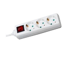 VB tafelcontactdoos 3V + RA 1,5m 3x1.5mm2 + schakelaar - 41190