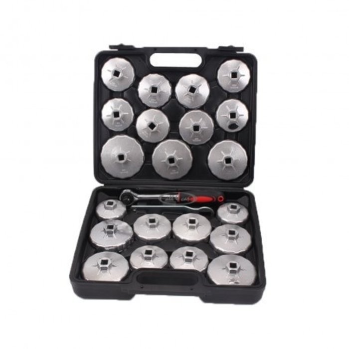 Weber Tools Weber Tools Oil filter caps set 23 pcs aluminum - WT-61923
