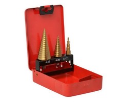 Hercules trapeciumborenset - 3-delig - 4 t/m 32 mm