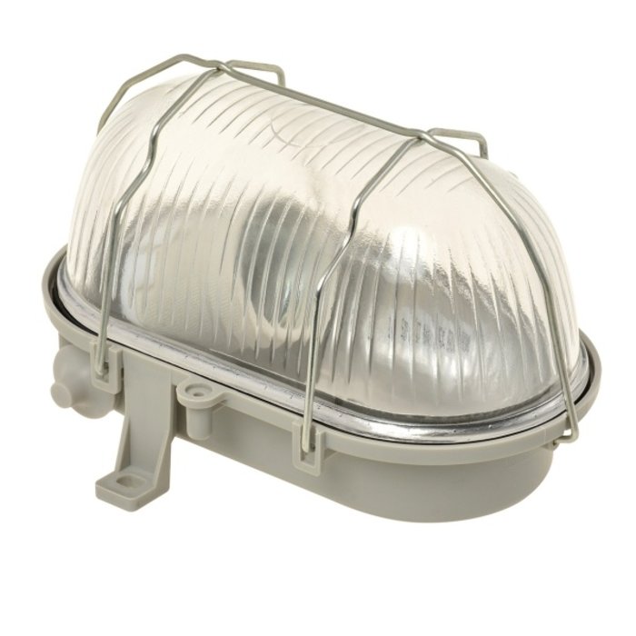 Nova Nova Bulley glas 60W E27 grijs - 56131