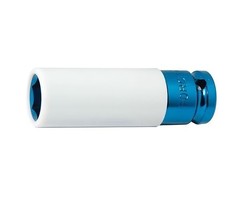 Force 1/2" 6pt. Imp. Socket (colored) 17mm