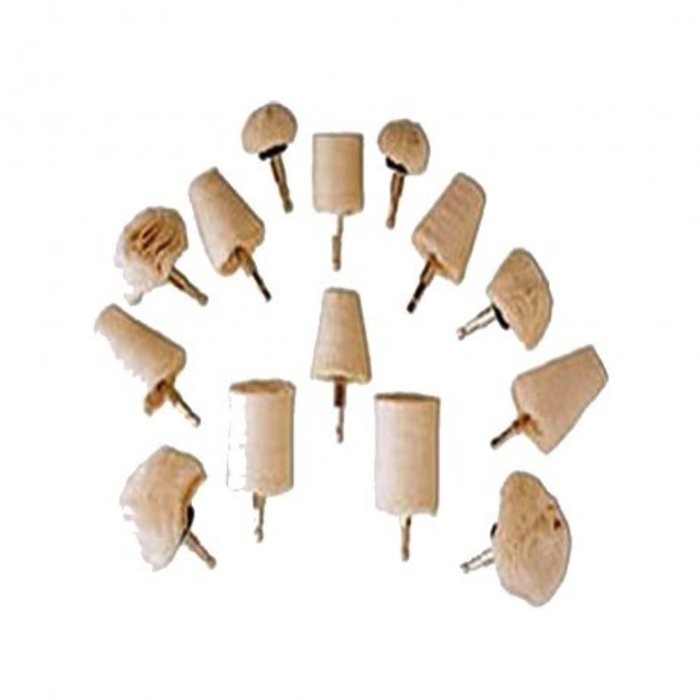 Weber Tools 14-piece Polishing brush set - WT18069