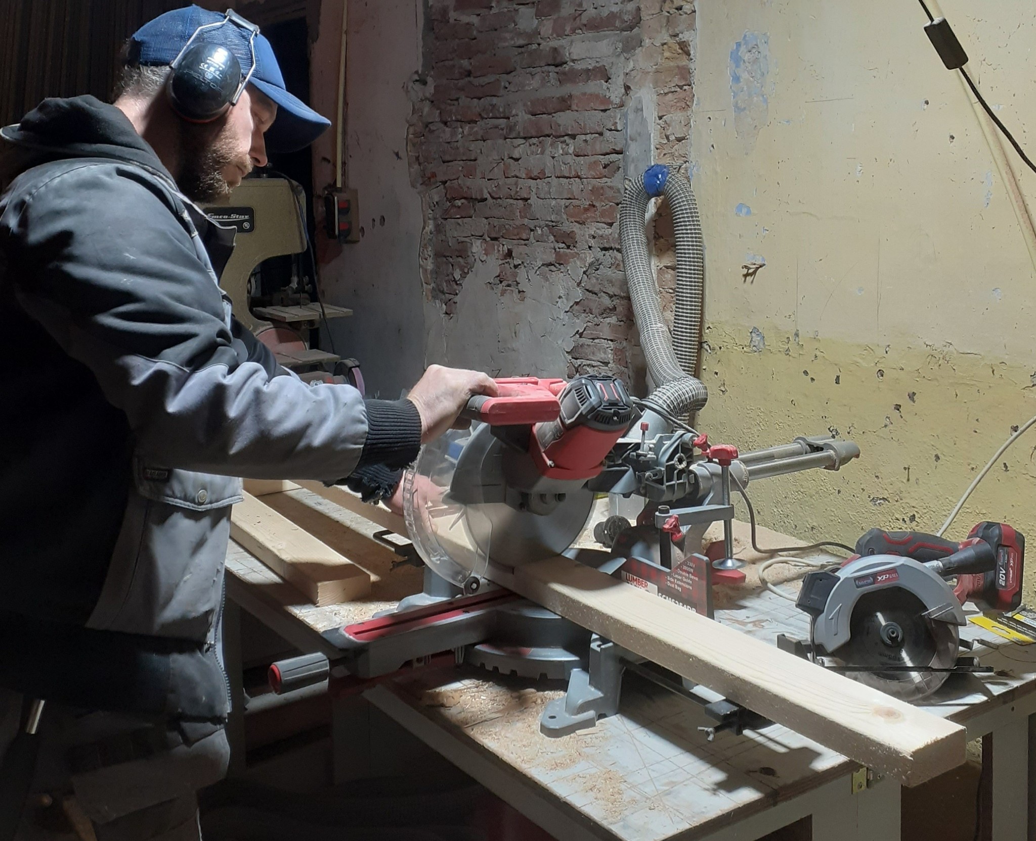 Lumberjack in actie in Dokkum