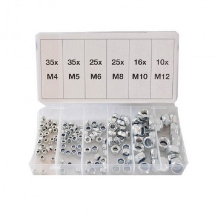 Weber Tools Weber Tools Assortment Locknuts 146 pcs - FD2025
