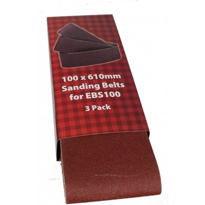 Lumberjack  Sanding Belts 100mm - EBSB100
