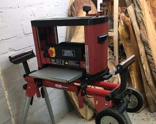 Rich Art is creatief met de MSS200 met schaafbank PT330B en stofzuiger