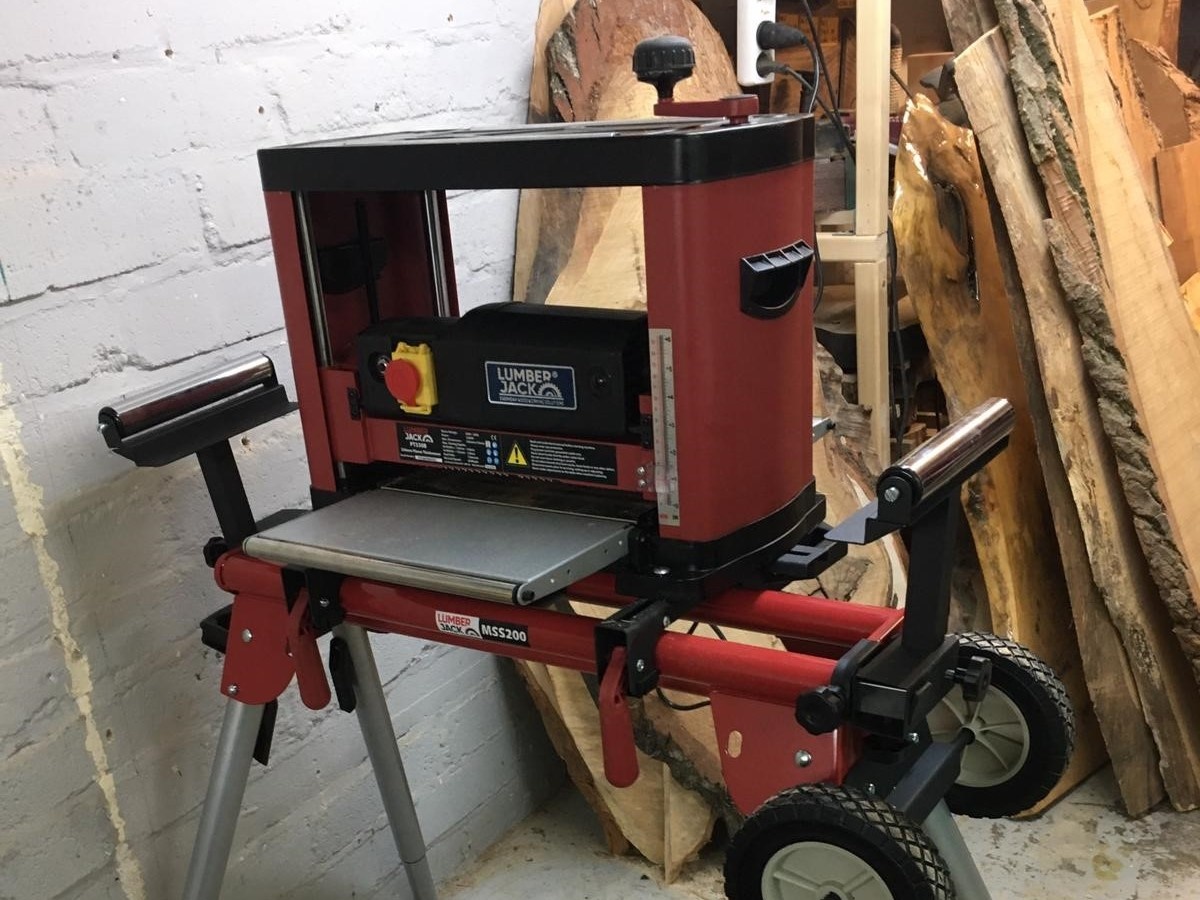 Rich Art is creatief met de MSS200 met schaafbank PT330B en stofzuiger