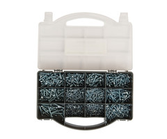 Fixman Self-tapping pan head screw assortment - 750 pieces - 420713