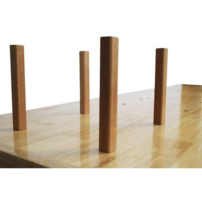 Lumberjack Houten werkbank met 4 laden WB1520D4