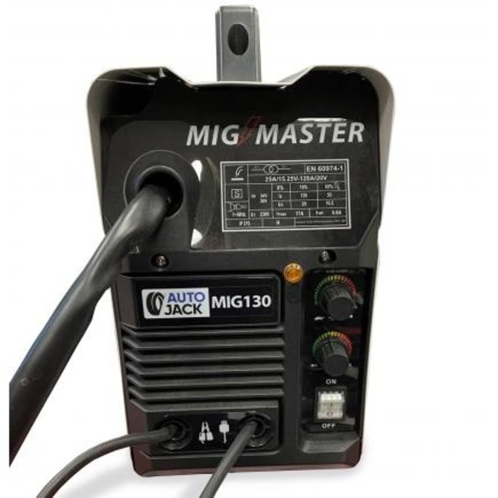 Autojack Autojack Mig 130 Amp Portable Gasless Welder