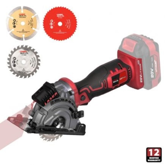 Lumberjack Lumberjack XP-series - Mini Circular Plunge Saw - LMPS89