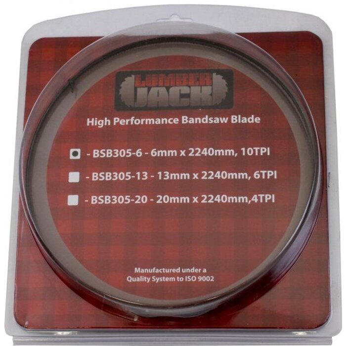 Lumberjack BSB305-6 2240x6mm Bandsaw Blade