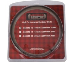 Lumberjack BSB340-10 2560x10mm Bandsaw Blade