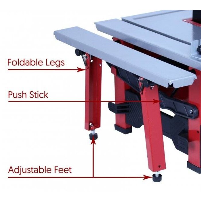 Lumberjack Zaagtafel  210mm - BTS210