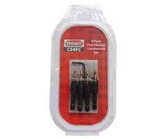 Lumberjack 4 Piece Countersink Set CS4FC