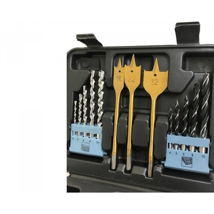 Lumberjack Drill and Drive Bit Set 46-piece BDS46