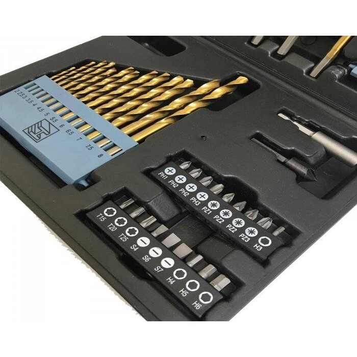 Lumberjack Drill and Drive Bit Set 46-piece BDS46