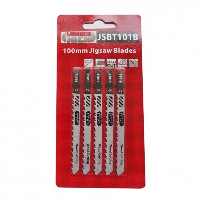 Lumberjack Lumberjack Jigsaw blades set of 5 pcs. - JSBT101B