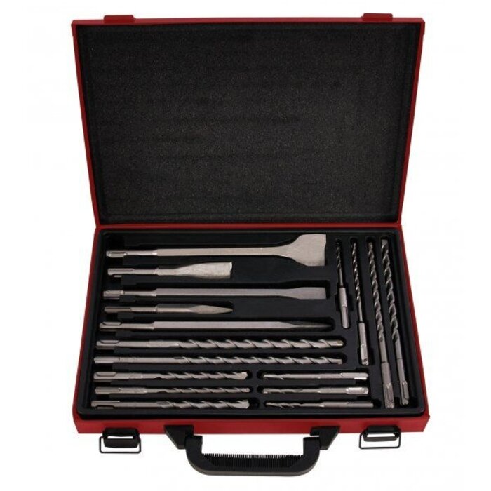Lumberjack SDST17 17-delige SDS Drill and Chisel set
