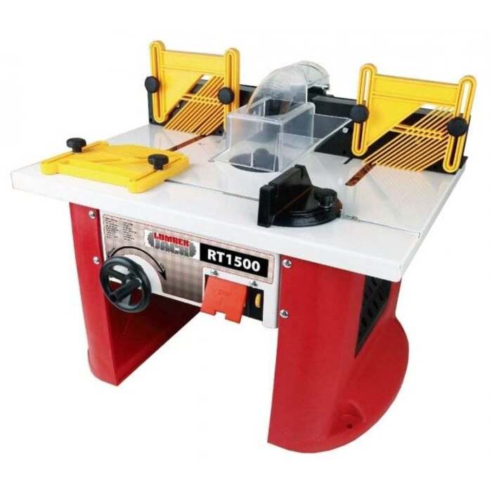 Lumberjack RT1500 router table with fixed motor