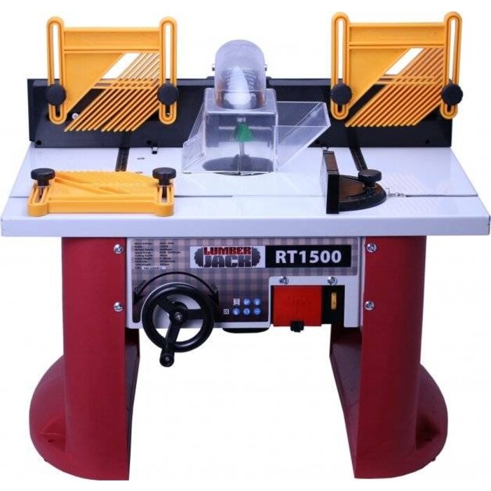 Lumberjack RT1500 router table with fixed motor
