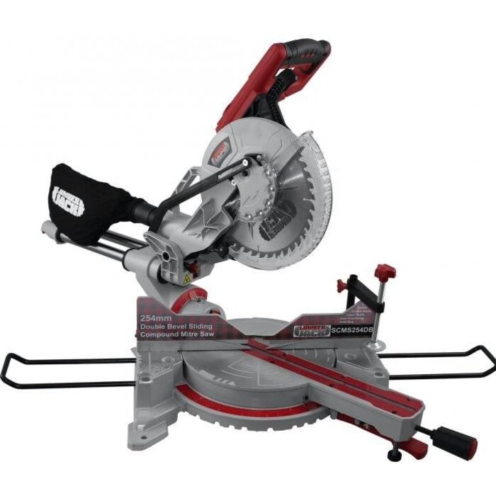 Lumberjack Lumberjack Afkortzaag met trekfunctie - 2 zijden kantelend SCMS254DB