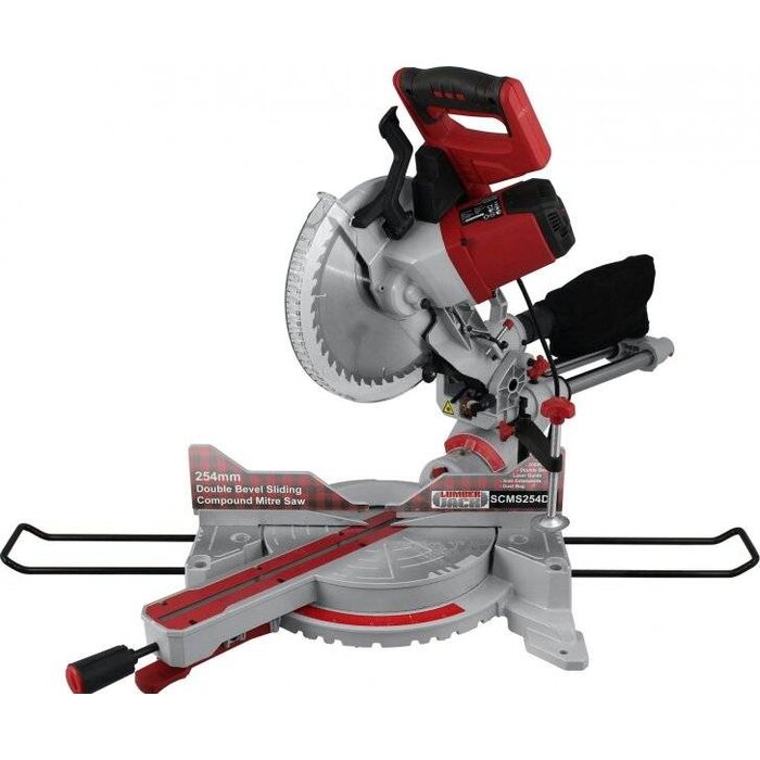 Lumberjack Lumberjack Afkortzaag met trekfunctie - 2 zijden kantelend SCMS254DB