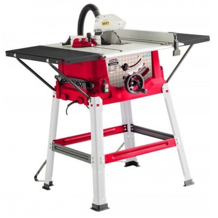 Lumberjack TS254SL Table Saw with Two Side Extensions