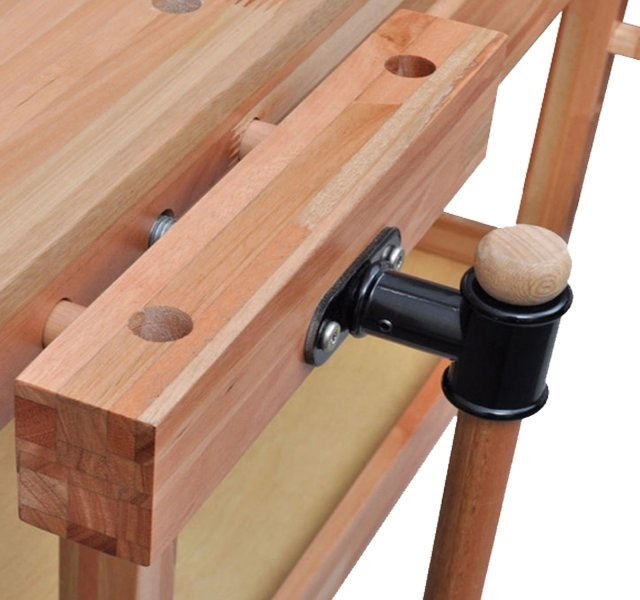 Lumberjack Woodworking Bench WB1520D1 - 1 drawer - 2 vices